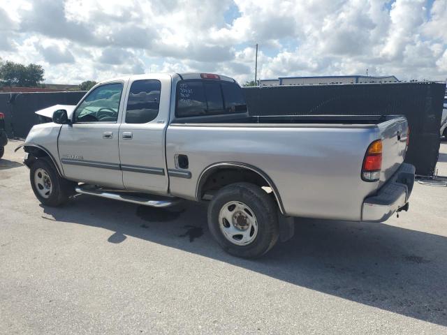 5TBRN34192S253128 - 2002 TOYOTA TUNDRA ACCESS CAB SR5 SILVER photo 2