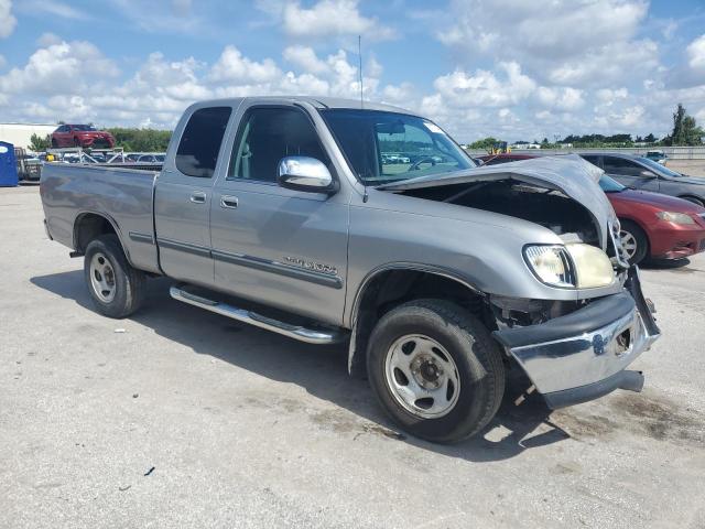 5TBRN34192S253128 - 2002 TOYOTA TUNDRA ACCESS CAB SR5 SILVER photo 4
