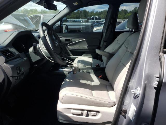 5FNYF8H53PB043694 - 2023 HONDA PASSPORT EXL SILVER photo 7