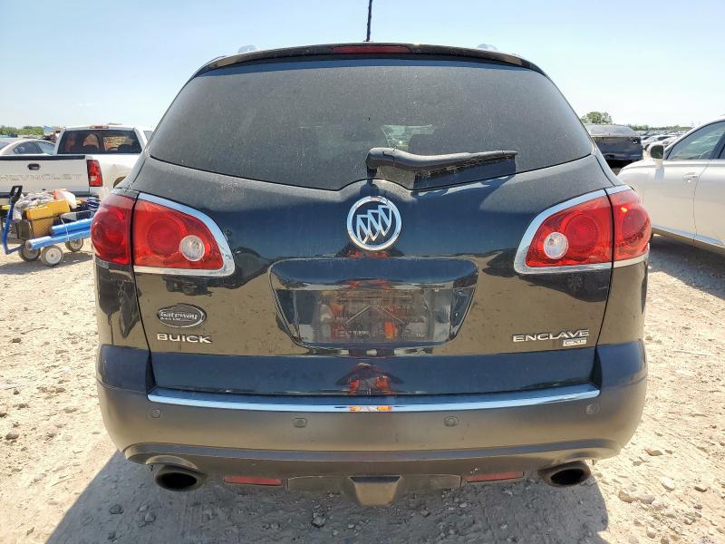 5GAKRBEDXBJ410602 - 2011 BUICK ENCLAVE CXL BLACK photo 6