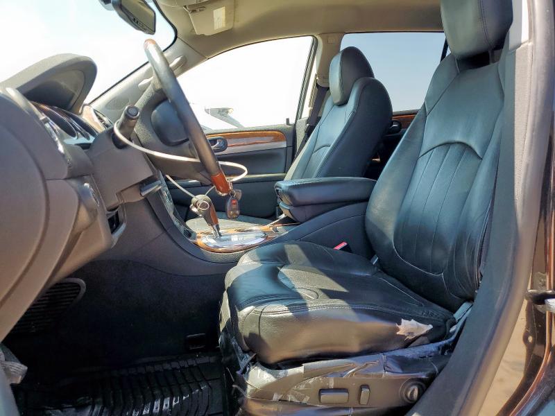 5GAKRBEDXBJ410602 - 2011 BUICK ENCLAVE CXL BLACK photo 7