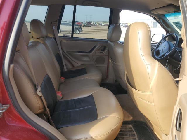 1J4GW48S23C616791 - 2003 JEEP GRAND CHER LAREDO RED photo 10
