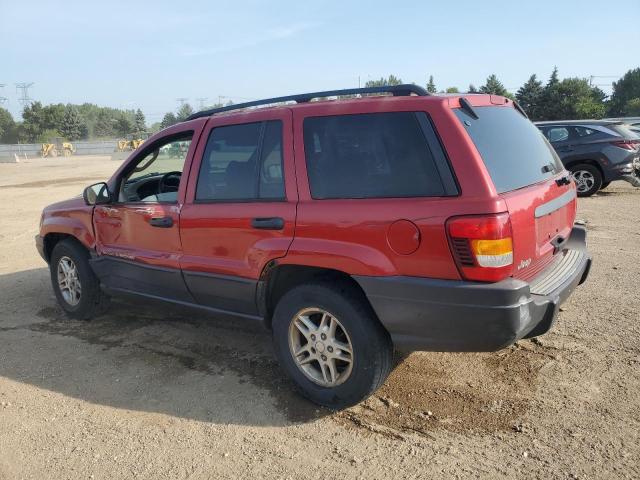 1J4GW48S23C616791 - 2003 JEEP GRAND CHER LAREDO RED photo 2