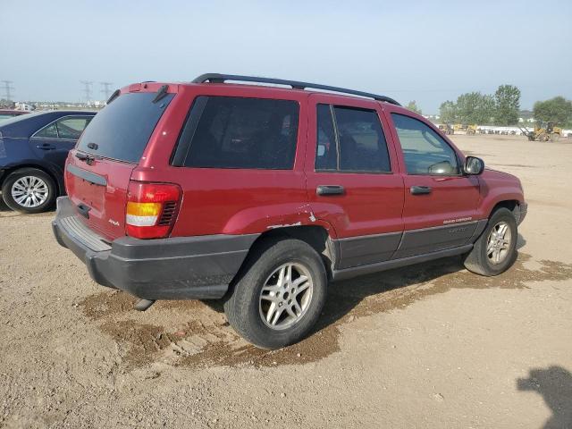 1J4GW48S23C616791 - 2003 JEEP GRAND CHER LAREDO RED photo 3