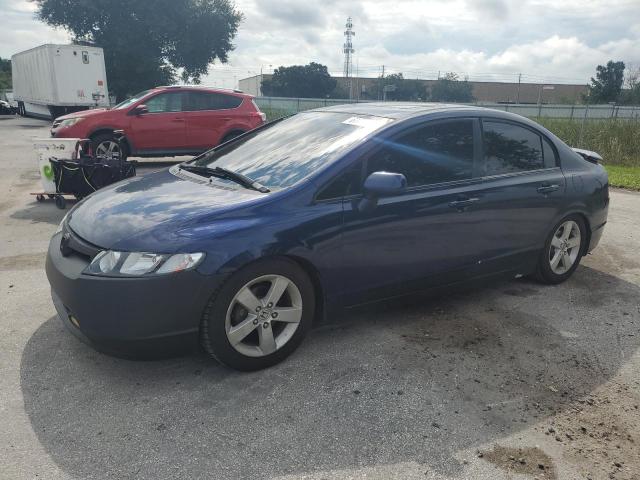 1HGFA16866L104575 - 2006 HONDA CIVIC EX ლურჯი ფოტო 1