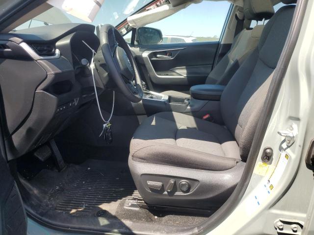 4T3RWRFV1MU025987 - 2021 TOYOTA RAV4 XLE GREEN photo 7