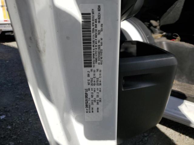 3C6TRVDG8EE126636 - 2014 RAM PROMASTER 2500 HIGH WHITE photo 13