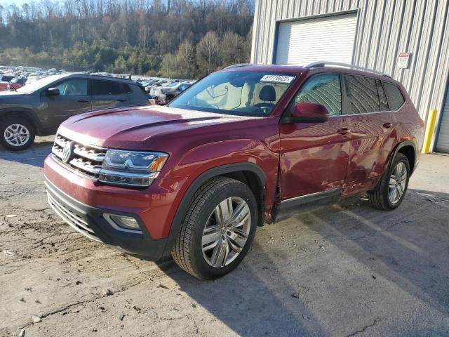 1V2MR2CA7KC585716 - 2019 VOLKSWAGEN ATLAS SEL MAROON photo 1