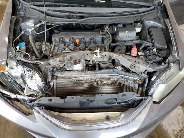 19XFB2F82FE229776 - 2015 HONDA CIVIC EX GRAY photo 11
