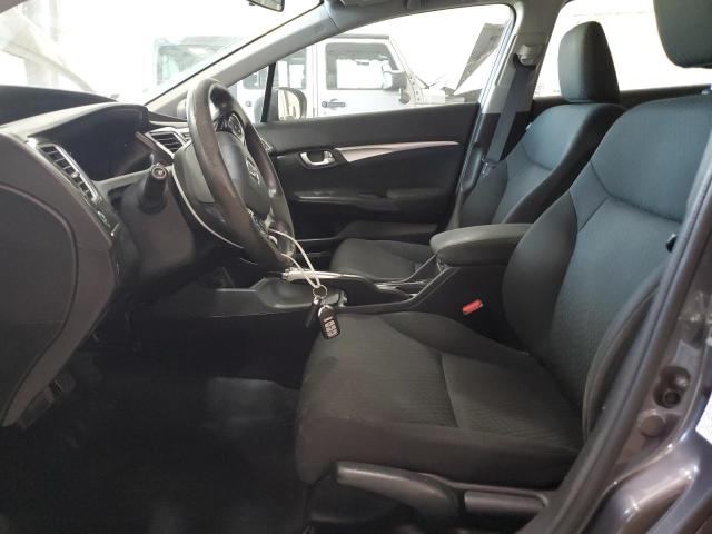 19XFB2F82FE229776 - 2015 HONDA CIVIC EX GRAY photo 7