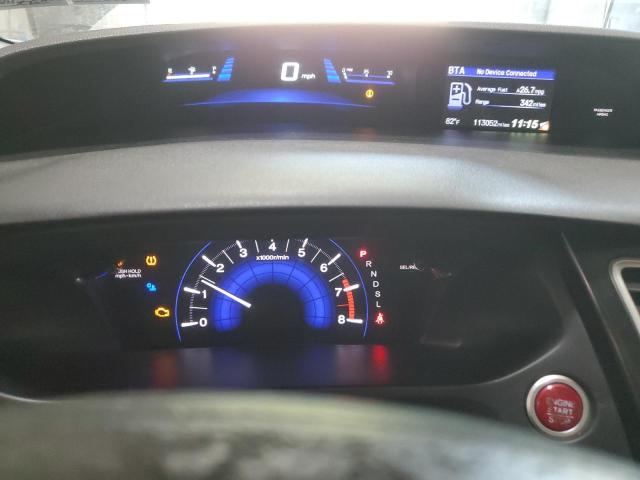 19XFB2F82FE229776 - 2015 HONDA CIVIC EX GRAY photo 9