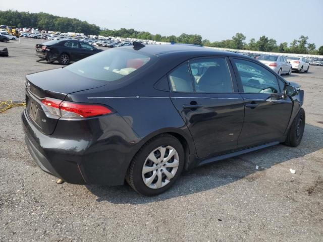 5YFEPMAE2MP245512 - 2021 TOYOTA COROLLA LE Черный фото 3
