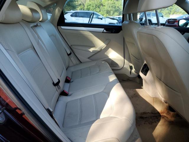 1VWBP7A35DC119959 - 2013 VOLKSWAGEN PASSAT SE BURGUNDY photo 10