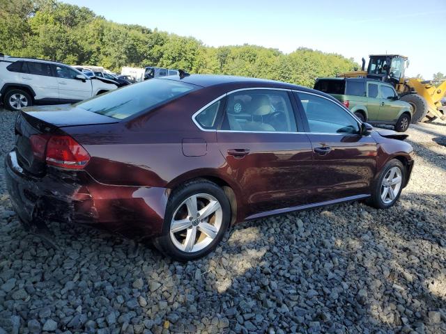 1VWBP7A35DC119959 - 2013 VOLKSWAGEN PASSAT SE BURGUNDY photo 3