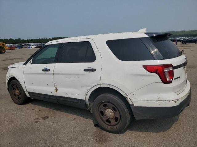 1FM5K8AR5HGD59290 - 2017 FORD EXPLORER POLICE INTERCEPTOR Biały zdjęcie 2