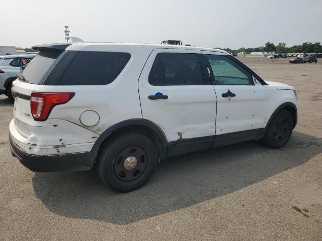 1FM5K8AR5HGD59290 - 2017 FORD EXPLORER POLICE INTERCEPTOR Biały zdjęcie 3