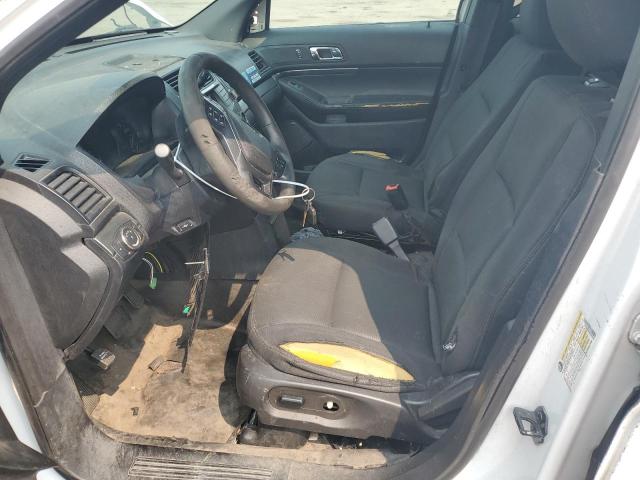 1FM5K8AR5HGD59290 - 2017 FORD EXPLORER POLICE INTERCEPTOR Biały zdjęcie 7