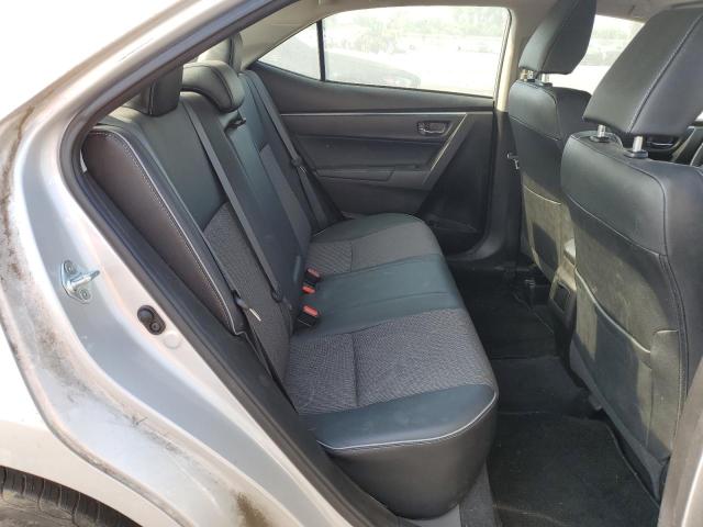 5YFBURHE8GP567512 - 2016 TOYOTA COROLLA L SILVER photo 10