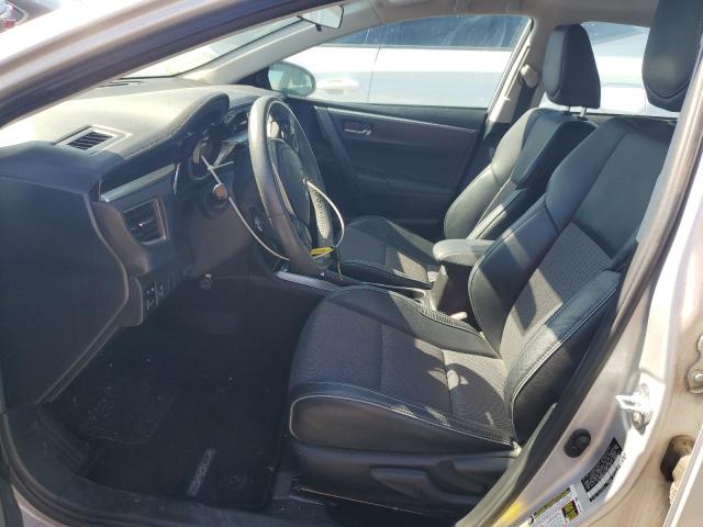 5YFBURHE8GP567512 - 2016 TOYOTA COROLLA L SILVER photo 7