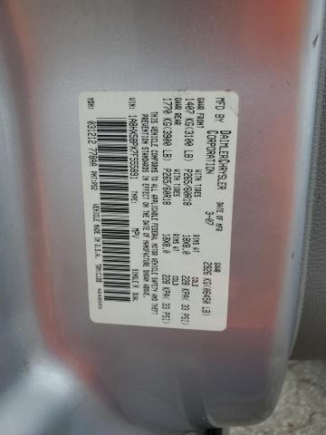 1A8HX58PX7F555891 - 2007 CHRYSLER ASPEN LIMITED SILVER photo 13