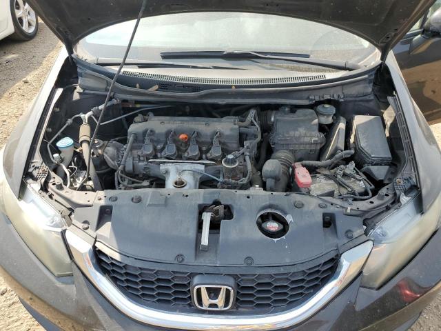 19XFB2F59DE017797 - 2013 HONDA CIVIC LX BLACK photo 11