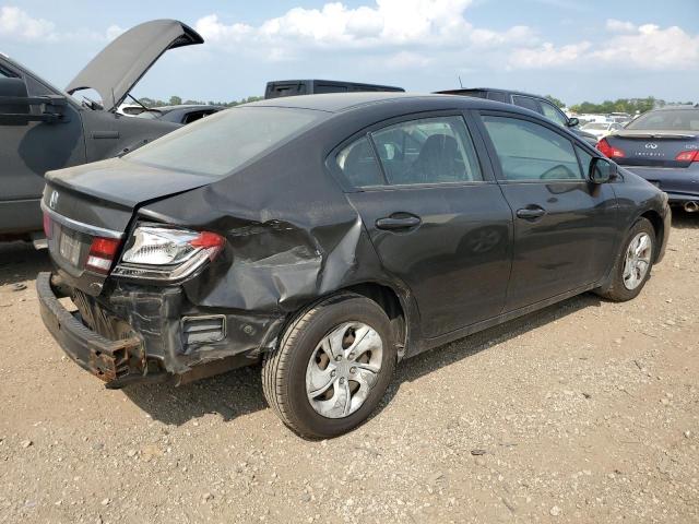 19XFB2F59DE017797 - 2013 HONDA CIVIC LX BLACK photo 3