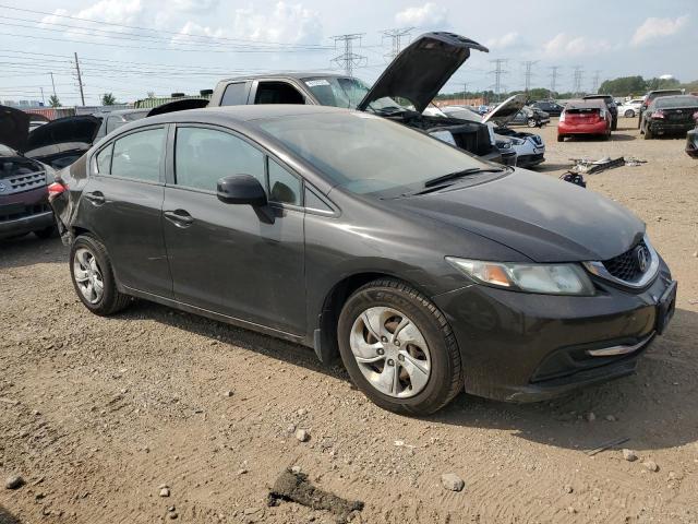 19XFB2F59DE017797 - 2013 HONDA CIVIC LX BLACK photo 4