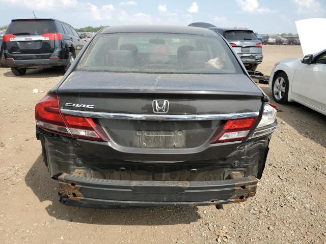 19XFB2F59DE017797 - 2013 HONDA CIVIC LX BLACK photo 6
