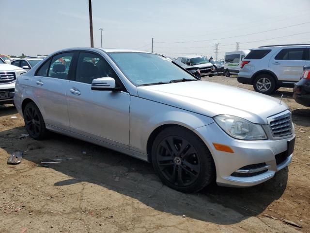WDDGF8BBXCR230581 - 2012 MERCEDES-BENZ C 300 4MATIC SILVER photo 4