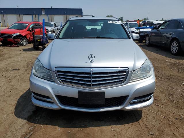 WDDGF8BBXCR230581 - 2012 MERCEDES-BENZ C 300 4MATIC SILVER photo 5