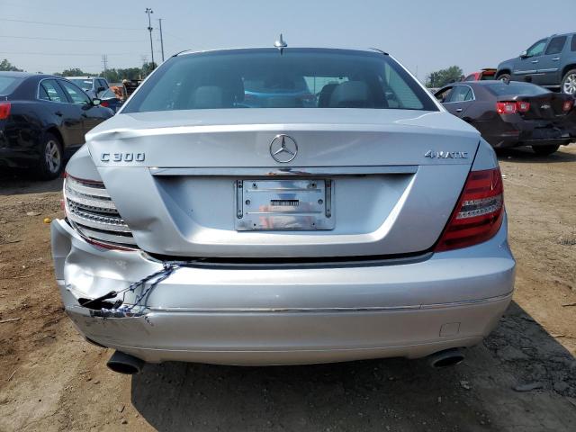 WDDGF8BBXCR230581 - 2012 MERCEDES-BENZ C 300 4MATIC SILVER photo 6