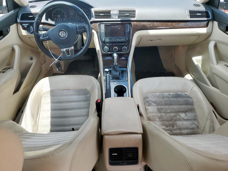 1VWCV7A36FC034562 - 2015 VOLKSWAGEN PASSAT SEL BLACK photo 8