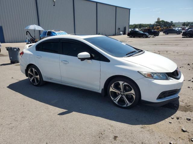 2HGFB6E55FH708049 - 2015 HONDA CIVIC SI WHITE photo 4