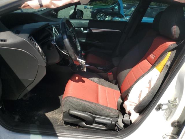 2HGFB6E55FH708049 - 2015 HONDA CIVIC SI WHITE photo 7