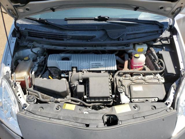 JTDKN3DU5D5627021 - 2013 TOYOTA PRIUS 银色 照片 11