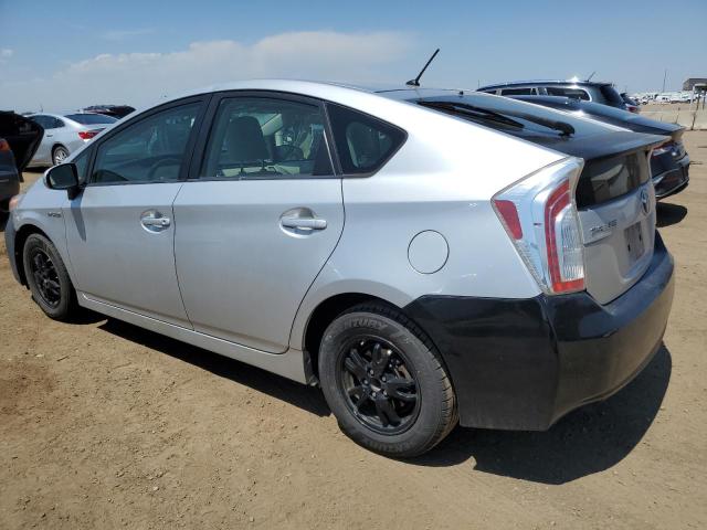 JTDKN3DU5D5627021 - 2013 TOYOTA PRIUS 银色 照片 2