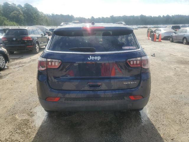 3C4NJCAB5LT170253 - 2020 JEEP COMPASS SPORT BLUE photo 6