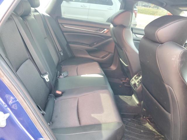 1HGCV2F35MA032861 - 2021 HONDA ACCORD SPORT BLUE photo 10
