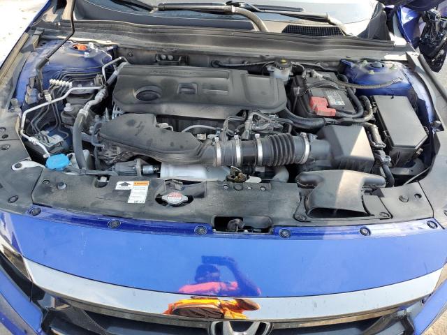 1HGCV2F35MA032861 - 2021 HONDA ACCORD SPORT BLUE photo 11