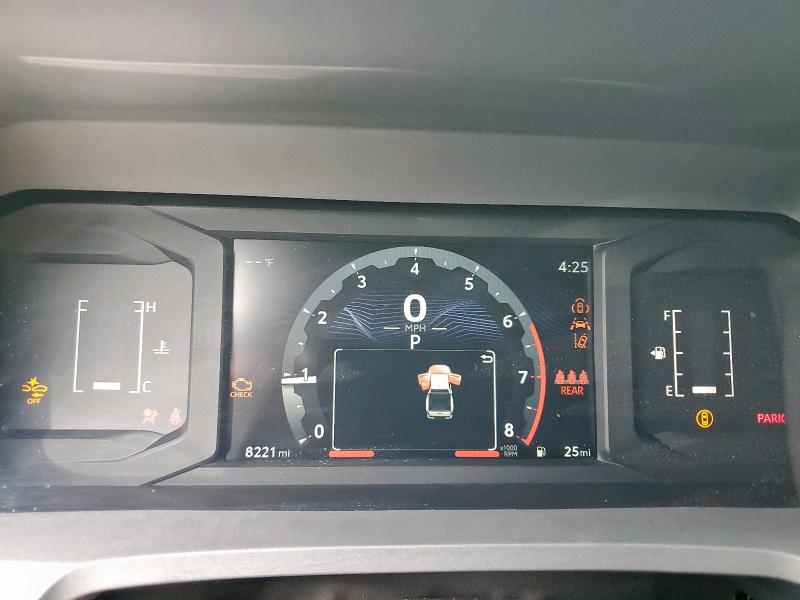 3TYLB5JN9ST065089 - 2025 TOYOTA TACOMA DOUBLE CAB Gümüş fotoğraf 9