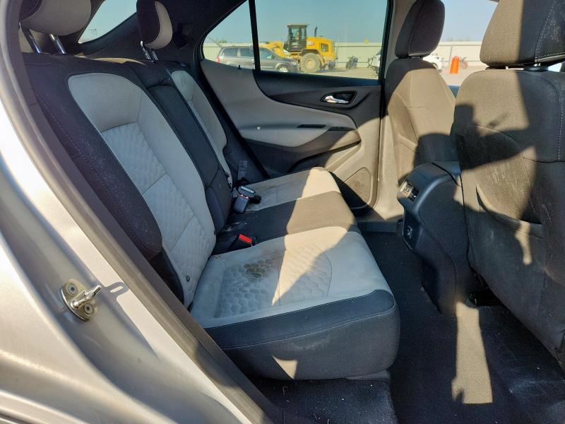 3GNAXHEV2KS668629 - 2019 CHEVROLET EQUINOX LS SILVER photo 10