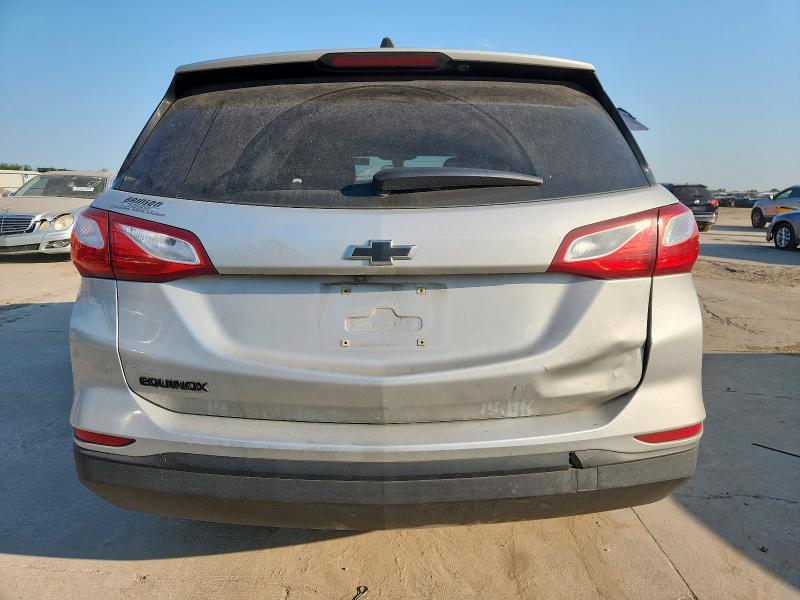 3GNAXHEV2KS668629 - 2019 CHEVROLET EQUINOX LS SILVER photo 6