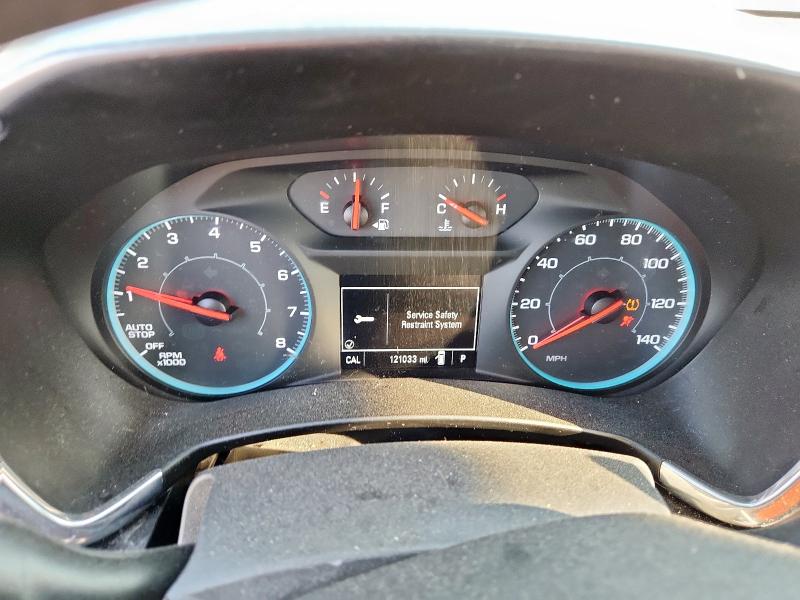 3GNAXHEV2KS668629 - 2019 CHEVROLET EQUINOX LS SILVER photo 9