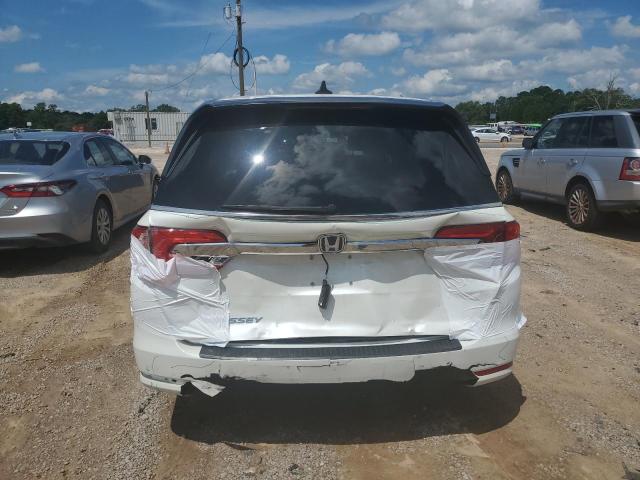5FNRL6H75JB103016 - 2018 HONDA ODYSSEY EXL WHITE photo 6