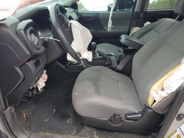 5TFAX5GN7KX135680 - 2019 TOYOTA TACOMA DOUBLE CAB 银色 照片 7