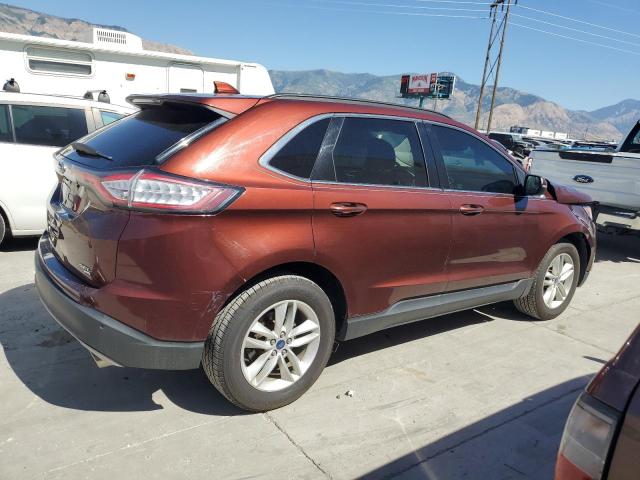 2FMTK4J82FBB48642 - 2015 FORD EDGE SEL BURGUNDY photo 3