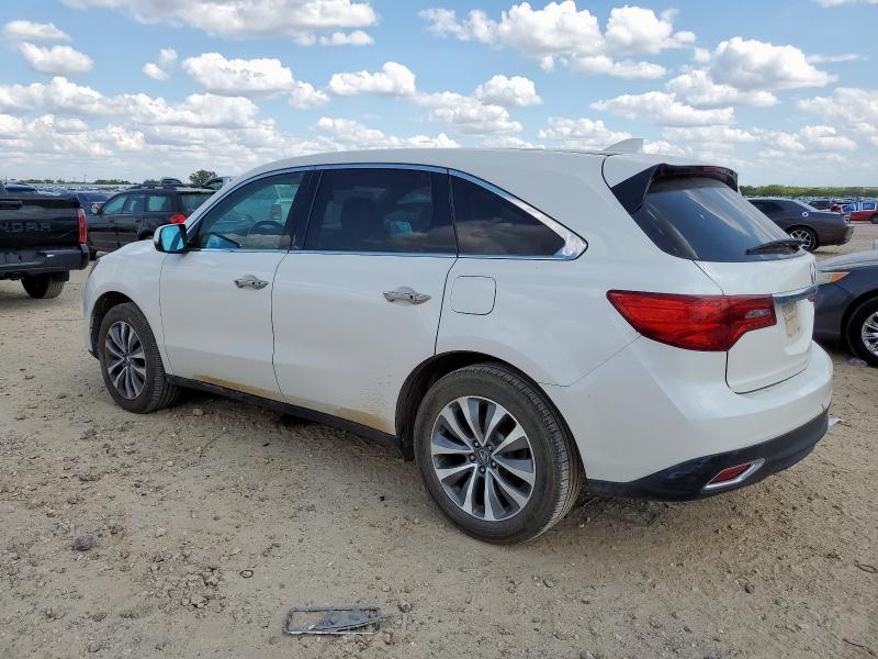 5FRYD3H49EB001297 - 2014 ACURA MDX TECHNOLOGY თეთრი ფოტო 2