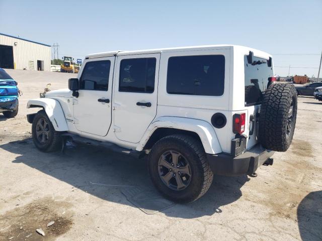 1C4BJWEG7EL115053 - 2014 JEEP WRANGLER U SAHARA WHITE photo 2