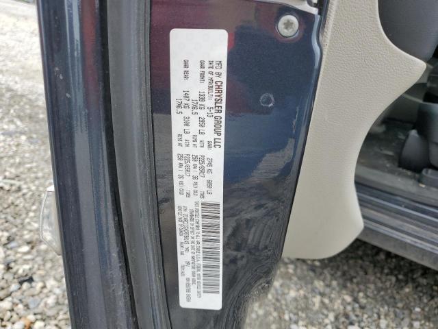 2C4RC1CGXDR780145 - 2013 CHRYSLER TOWN & COU TOURING L BLACK photo 13