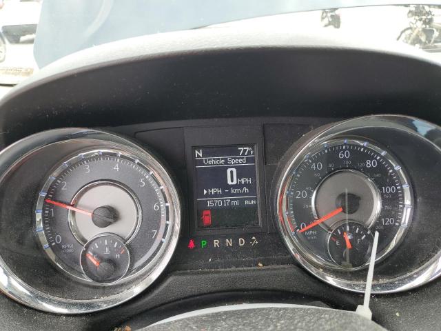 2C4RC1CGXDR780145 - 2013 CHRYSLER TOWN & COU TOURING L BLACK photo 9